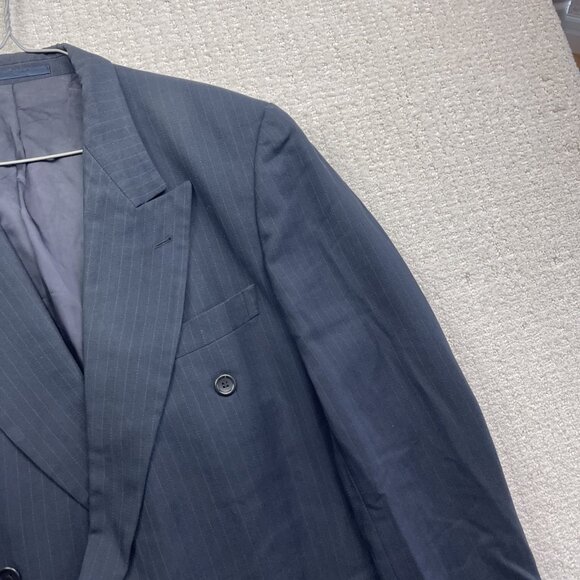 VTG Hugo Boss Zeus Akropolis Double Breasted Blazer Size 102* Wool Germany Made - Picture 4 of 16
